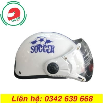 Mũ Bảo Hiểm Quảng Cáo Thương Hiệu Soccer đẹp