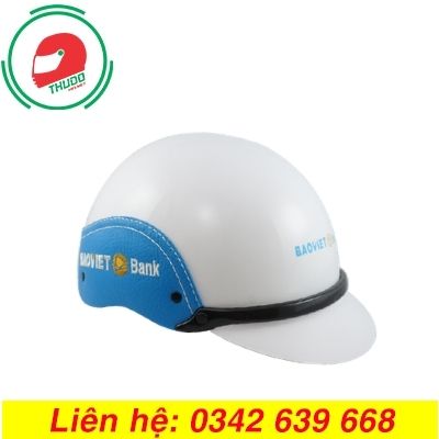 Mũ bảo hiểm quảng cáo thương hiệu Bảo Việt đẹp